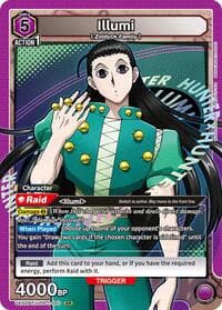 Illumi (050) - UE02BT: HUNTER X HUNTER - Union Arena card