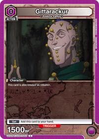 Gittarackur - UE02BT: HUNTER X HUNTER - Union Arena card