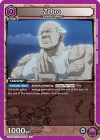 Zebro - UE02BT: HUNTER X HUNTER - Union Arena card