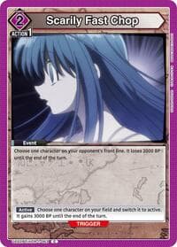 Scarily Fast Chop - UE02BT: HUNTER X HUNTER - Union Arena card