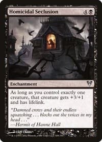 Homicidal Seclusion - Avacyn Restored - Magic: The Gathering card