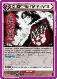 Skill Hunter: Bandit's Secret - UE02BT: HUNTER X HUNTER - Union Arena card