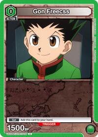 Gon Freecss (075) - UE02BT: HUNTER X HUNTER - Union Arena card