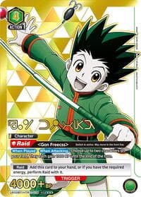 Gon Freecss (078) (SR***) - UE02BT: HUNTER X HUNTER - Union Arena card