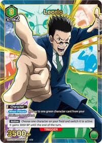 Leorio (091) (R*) - UE02BT: HUNTER X HUNTER - Union Arena card
