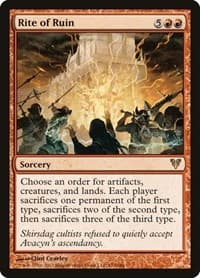 Rite of Ruin - Avacyn Restored - Magic: The Gathering card