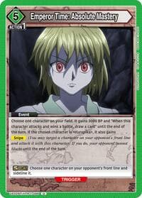 Emperor Time: Absolute Mastery - UE02BT: HUNTER X HUNTER - Union Arena card