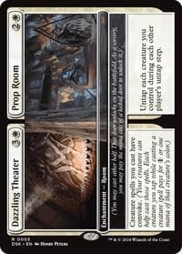 Dazzling Theater // Prop Room - Promo Pack: Duskmourn: House of Horror - Magic: The Gathering card
