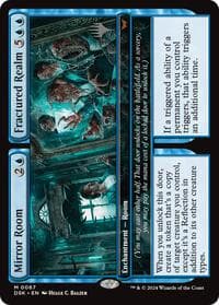 Mirror Room // Fractured Realm - Promo Pack: Duskmourn: House of Horror - Magic: The Gathering card