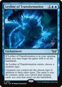Leyline of Transformation - Promo Pack: Duskmourn: House of Horror - Magic: The Gathering card