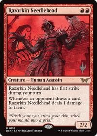 Razorkin Needlehead - Promo Pack: Duskmourn: House of Horror - Magic: The Gathering card