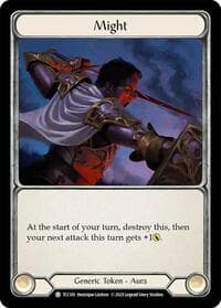 Might (Blue) // Vigor - Round the Table: TCCxLSS - Flesh and Blood TCG card