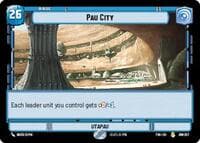 Pau City - Twilight of the Republic - Star Wars: Unlimited card