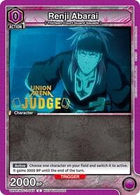 Renji Abarai (045) (Judge Pack) - Union Arena Promotion Cards - Union Arena card