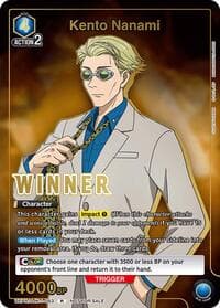 Kento Nanami (Winner) - Union Arena Promotion Cards - Union Arena card