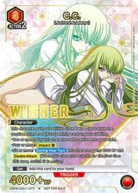 C.C. (077) (Winner) - Union Arena Promotion Cards - Union Arena card