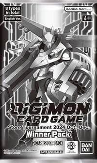 Store Tournament 2024 Oct.-Dec. Winner Pack - Digimon Promotion Cards - Digimon Card Game card
