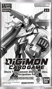 Store Tournament 2024 Oct.-Dec. Participation Pack - Digimon Promotion Cards - Digimon Card Game card