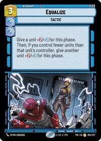 Equalize - Twilight of the Republic - Star Wars: Unlimited card