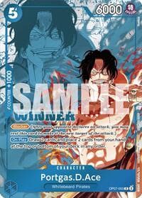 Portgas.D.Ace (Winner Pack 2024 Oct.-Dec.) - One Piece Promotion Cards - One Piece Card Game card