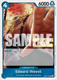 Edward Weevil (Judge Pack Vol. 4) - One Piece Promotion Cards - One Piece Card Game card