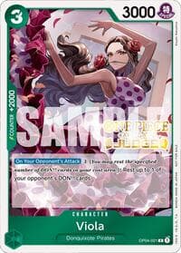 Viola (Judge Pack Vol. 4) - One Piece Promotion Cards - One Piece Card Game card
