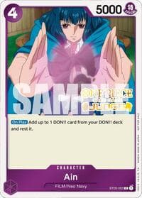 Ain (Judge Pack Vol. 4) - One Piece Promotion Cards - One Piece Card Game card