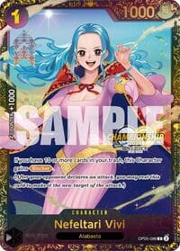 Nefeltari Vivi (October Championship 2024 Store Regionals) - One Piece Promotion Cards - One Piece Card Game card
