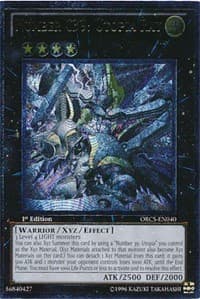 Number C39: Utopia Ray (UTR) - Order of Chaos - YuGiOh card