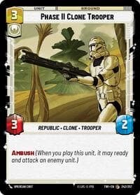 Phase II Clone Trooper - Twilight of the Republic - Star Wars: Unlimited card