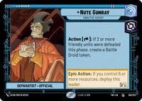 Nute Gunray - Vindictive Viceroy - Twilight of the Republic - Star Wars: Unlimited card