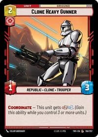 Clone Heavy Gunner - Twilight of the Republic - Star Wars: Unlimited card