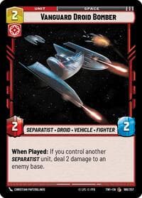 Vanguard Droid Bomber - Twilight of the Republic - Star Wars: Unlimited card