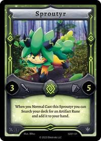 Sproutyr - Centaurbor Starter Deck [First Edition] - Elestrals card