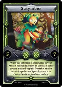 Satymber - Centaurbor Starter Deck [First Edition] - Elestrals card