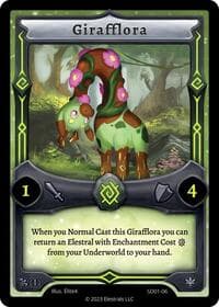 Girafflora - Centaurbor Starter Deck [First Edition] - Elestrals card