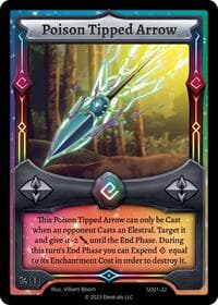 Poison Tipped Arrow - Centaurbor Starter Deck [First Edition] - Elestrals card