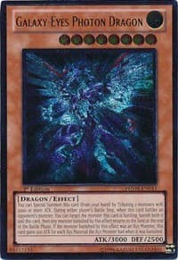 Galaxy-Eyes Photon Dragon (UTR) - Photon Shockwave - YuGiOh card