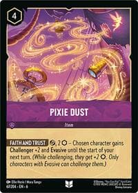 Pixie Dust - Azurite Sea - Disney Lorcana card
