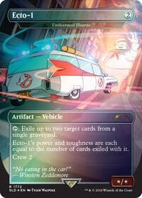 Ecto-1 - Unlicensed Hearse (Rainbow Foil) - Secret Lair Drop Series - Magic: The Gathering card