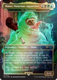 Slimer, Voracious Apparition - The Mimeoplasm (Rainbow Foil) - Secret Lair Drop Series - Magic: The Gathering card