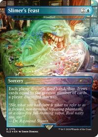 Slimer's Feast - Windfall (Rainbow Foil) - Secret Lair Drop Series - Magic: The Gathering card