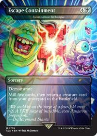 Escape Containment - Incarnation Technique (Rainbow Foil) - Secret Lair Drop Series - Magic: The Gathering card