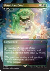 Pernicious Deed (Rainbow Foil) - Secret Lair Drop Series - Magic: The Gathering card