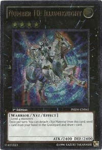 Number 10: Illumiknight (UTR) - Photon Shockwave - YuGiOh card