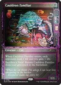 Cauldron Familiar (Rainbow Foil) - Secret Lair Drop Series - Magic: The Gathering card