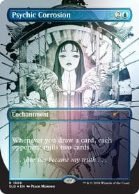 Psychic Corrosion (Rainbow Foil) - Secret Lair Drop Series - Magic: The Gathering card