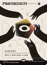 Preordain (1719) - Secret Lair Drop Series - Magic: The Gathering card