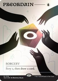 Preordain (1719) (Rainbow Foil) - Secret Lair Drop Series - Magic: The Gathering card