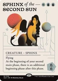 Sphinx of the Second Sun - Secret Lair Drop Series - Magic: The Gathering card